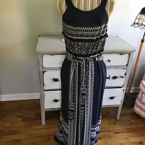 Lane Bryant 14/16 NWT blue maxi dress sleeveless